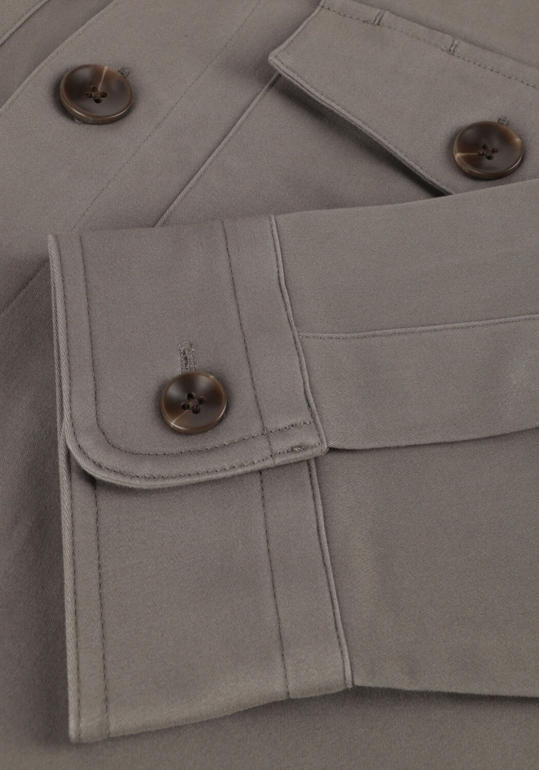 PROFUOMO Surchemise OVERSHIRT BASIC en vert - large