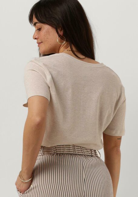 ACCESS Haut SHORT-SLEEVE V BLOUSE Sable - large