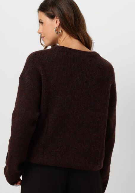 VANILIA Pull ABIGAIL STRUCTURED SWEATER en marron - large