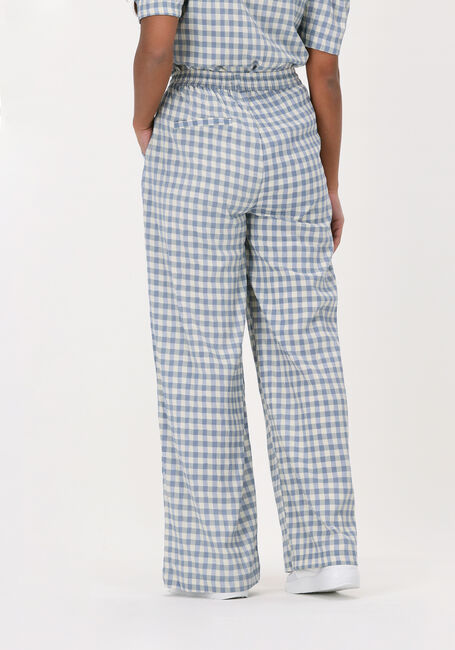 Lichtblauwe LOLLYS LAUNDRY Wijde broek RITA - large