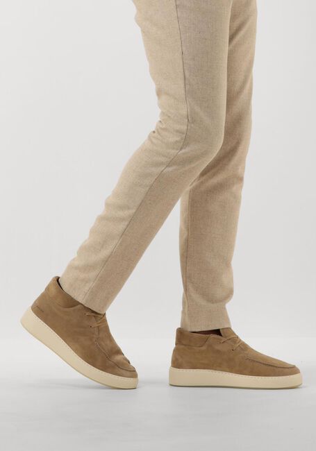 NUBIKK JIRO GIO FUR Chaussures à lacets en taupe - large