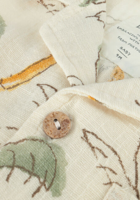 Beige PLAY UP  PRINTED WOVEN SHIRT - large