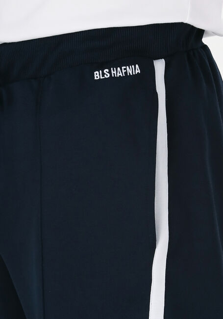 BLS HAFNIA Pantalon de jogging MARTINEZ STRIPE Bleu foncé - large