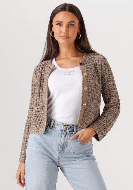 LIU JO Gilet ECS GIACCA MAGLIA en bronze - large
