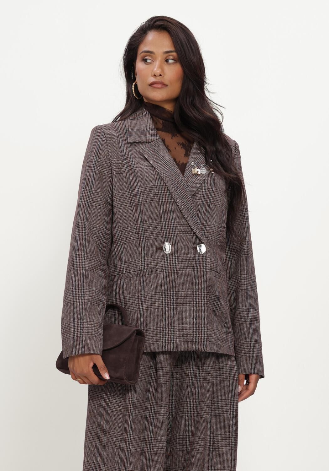 CAROLINE BISS Blazer 4803 en marron - large