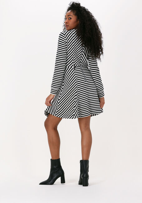 VANILIA Mini robe STRIPE TRACK DRESS en noir - large