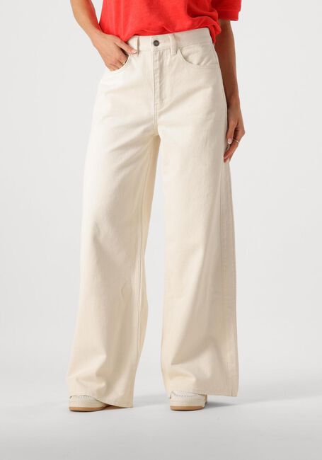 BY-BAR Wide jeans JADEN OFF WHITE PANT Blanc - large
