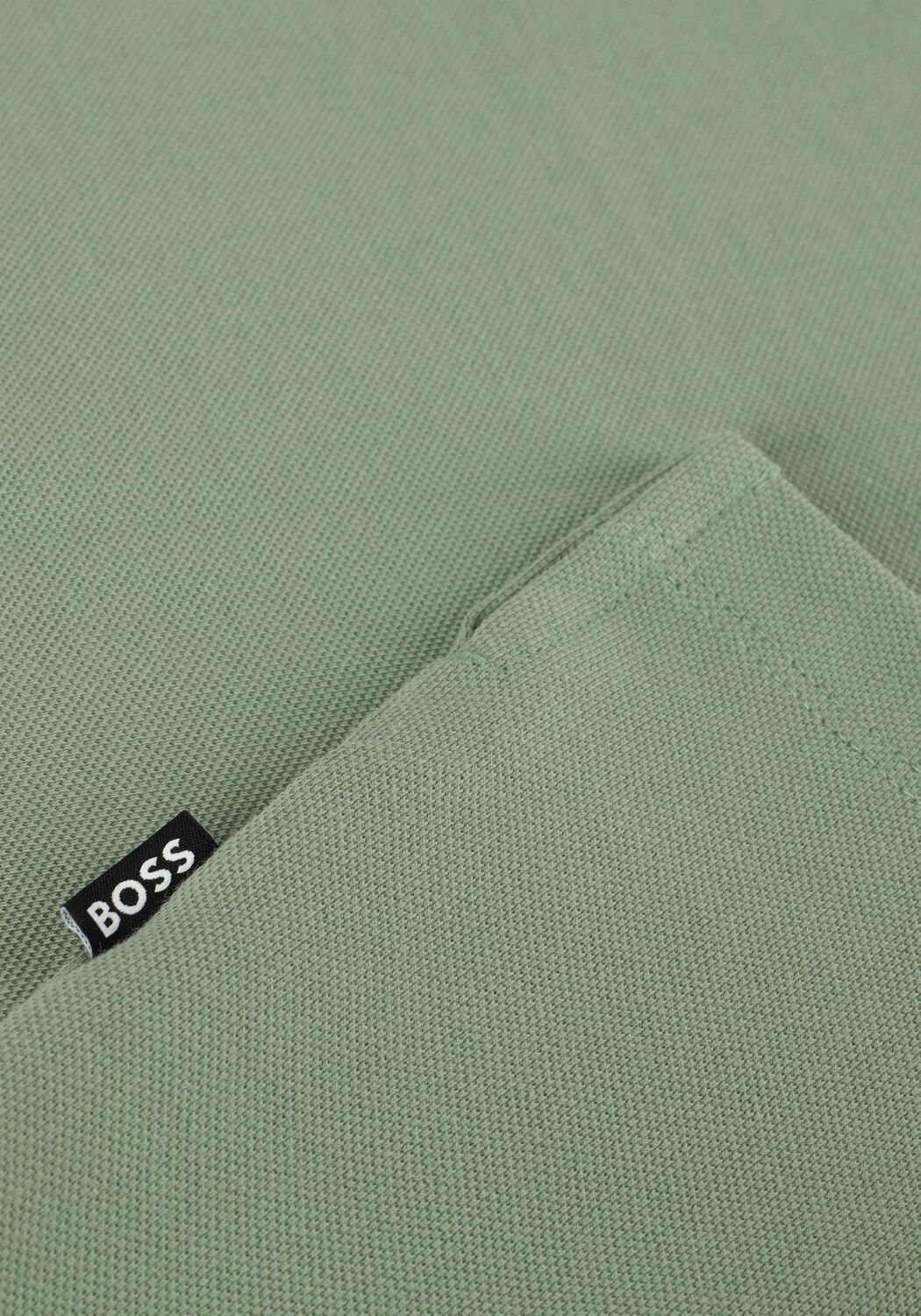 BOSS BLACK Polo PALLAS en vert - large