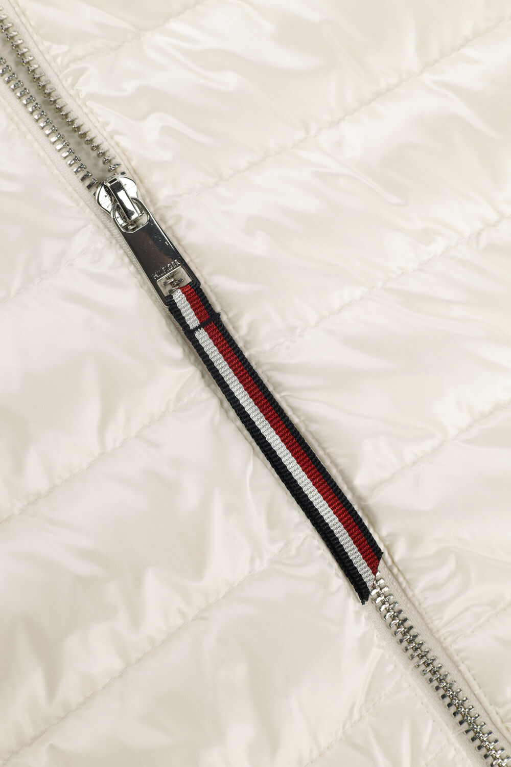 Ecru TOMMY HILFIGER Gewatteerde jas FEMININE LW DOWN JACKET - large