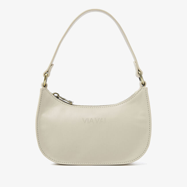 Beige VIA VAI Handtas LIZZY HARPER - large