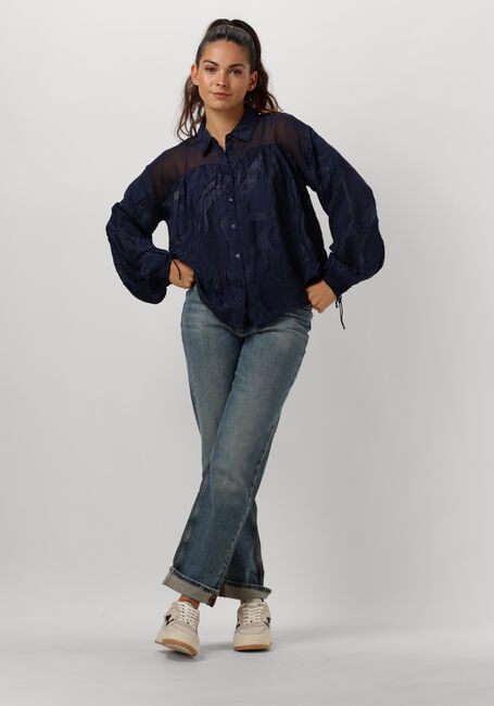 Blauwe POM AMSTERDAM  JAQCUARD MIDNIGHT BLUE - large