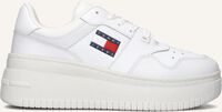 TOMMY JEANS Baskets basses TJW RETRO BASKET FLATFORM en blanc TOMMY JEANS Baskets basses TJW RETRO BASKET FLATFORM en blanc - medium