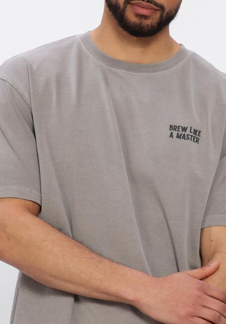ANERKJENDT T-shirt AKVILLADS BREWLIKEAMASTER SS TEE en gris - large