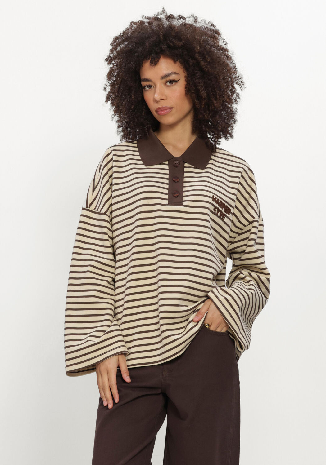 Creme HARPER & YVE Trui POLLIE-JU - large