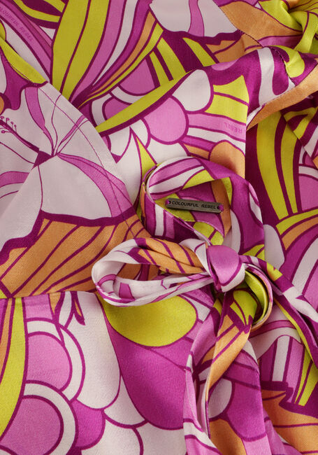 COLOURFUL REBEL Robe maxi LELA FLORAL WRAP MAXI DRESS en multicolore - large