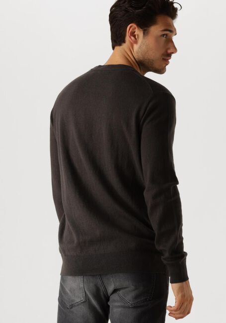Donkergrijze LYLE & SCOTT Trui COTTON MERINO CREW NECK JUMPER - large