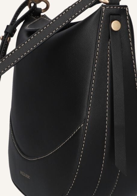 Zwarte VANESSA BRUNO Schoudertas DAILY BAG MM Zwarte VANESSA BRUNO Schoudertas DAILY BAG MM - large