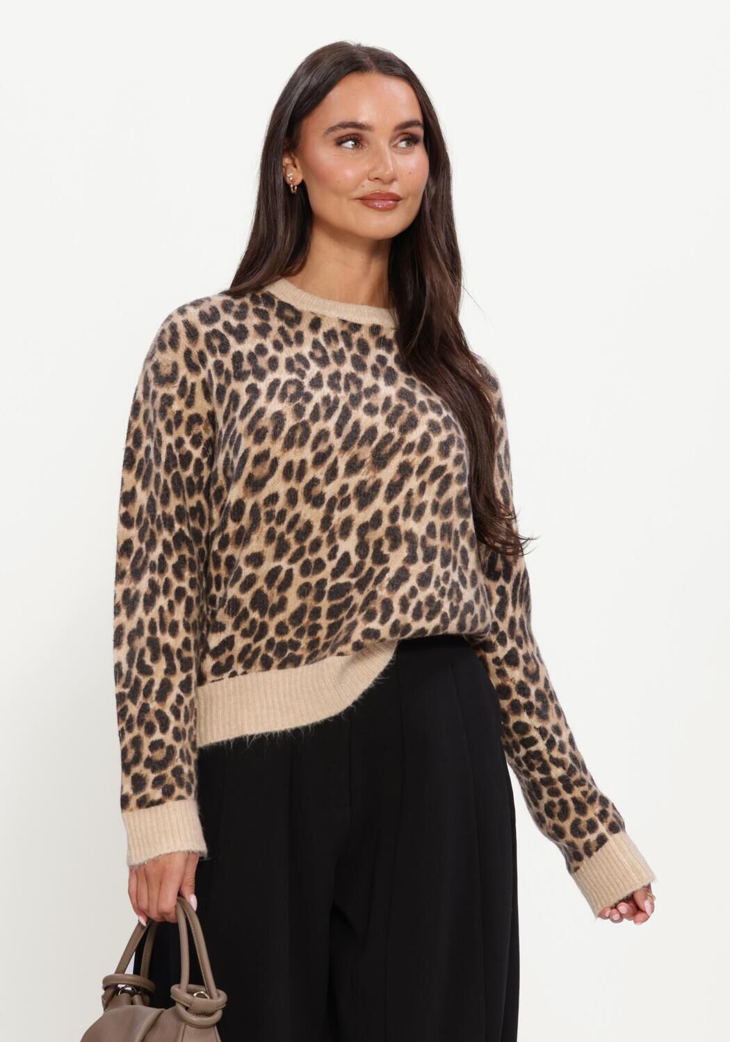 GRACE & MILA Pull PULLOVER en beige - large