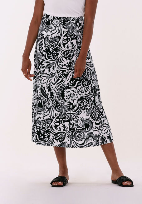 iets Teken Bijdrage Zwarte JUFFROUW JANSEN Midirok SKIRT | Omoda