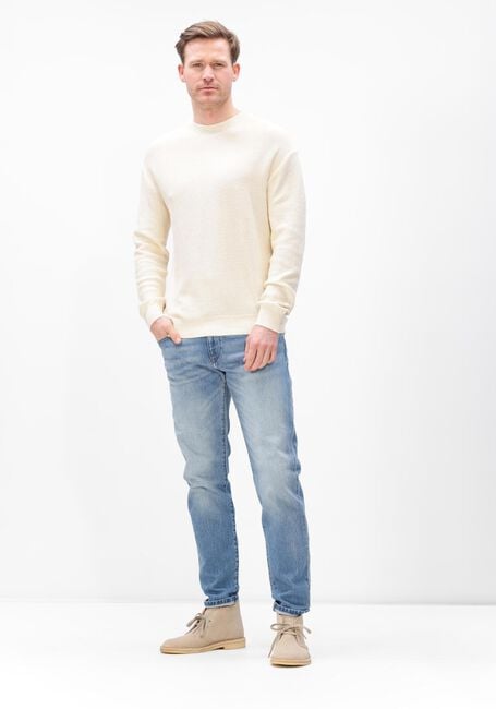 ANERKJENDT Pull AKEBBE COTTON/SILK KNIT en beige - large