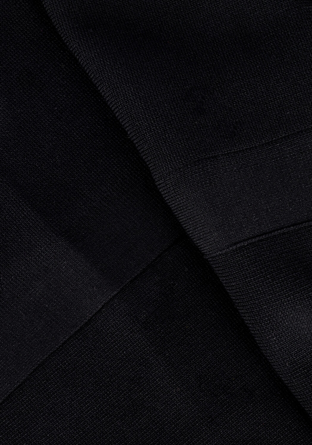 Zwarte SECOND FEMALE Midirok MENTHINA KNIT SKIRT - large