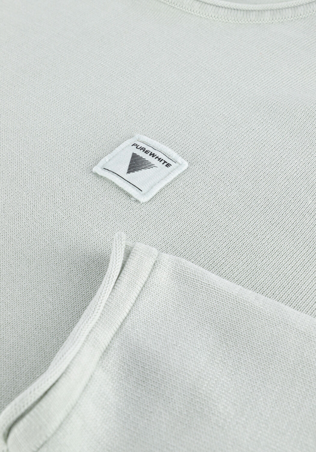 PUREWHITE Pull 22010802 en vert - large