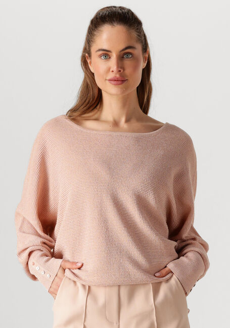 NUKUS Pull BATWING PULLOVER LUREX en rose - large