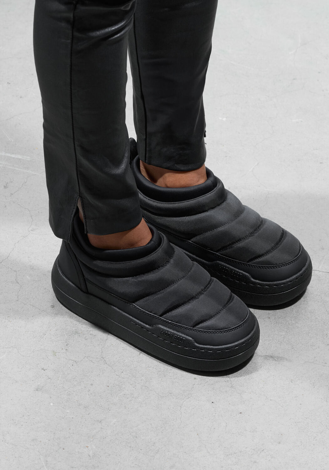 Zwarte MOON BOOT  MB PARK SOFT NYLON - medium