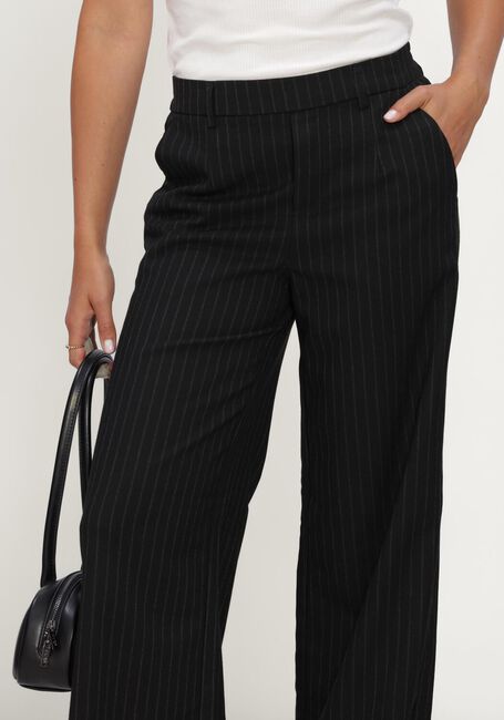 OBJECT Pantalon large OBJLISA WIDE PANT en noir - large