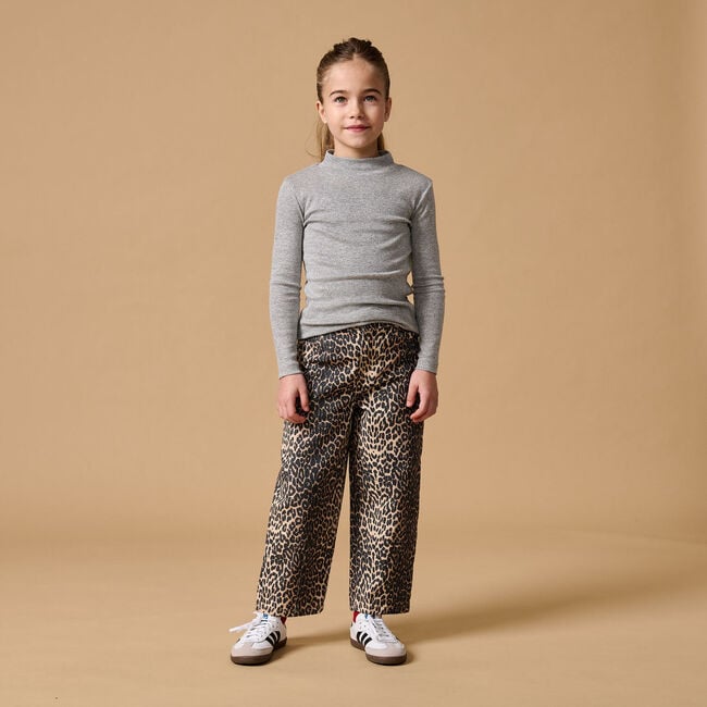 Beige PETIT BLUSH Straight leg jeans BALLON FIT JEANS Beige PETIT BLUSH Straight leg jeans BALLON FIT JEANS - large