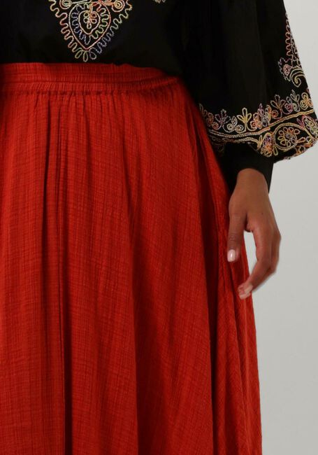STELLA FOREST Jupe midi E24JU005 en rouge - large