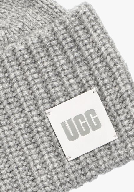 Grijze UGG Muts EXAGGERATED CUFF BEANIE - large