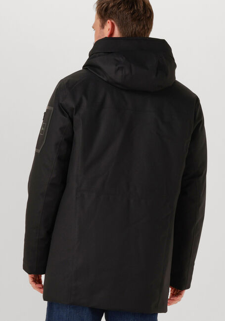 Zwarte BOSS GREEN Jassen OW_HEXATECH PARKA - large