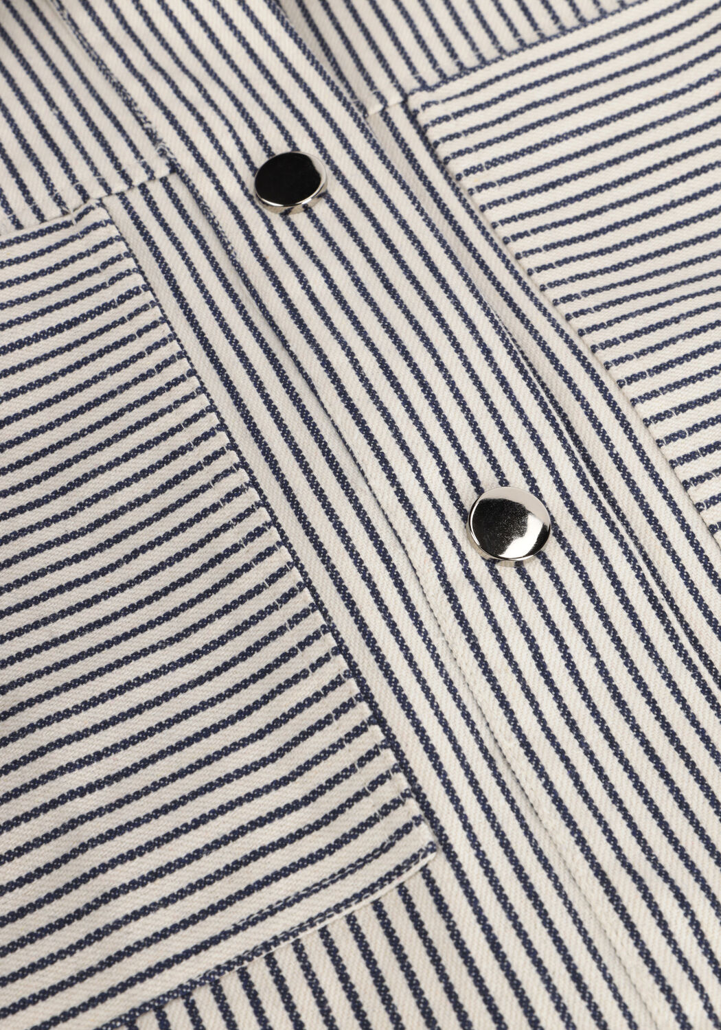 COLOURFUL REBEL RUBY CROPPED STRIPED BLOUSE Blouses en bleu - large