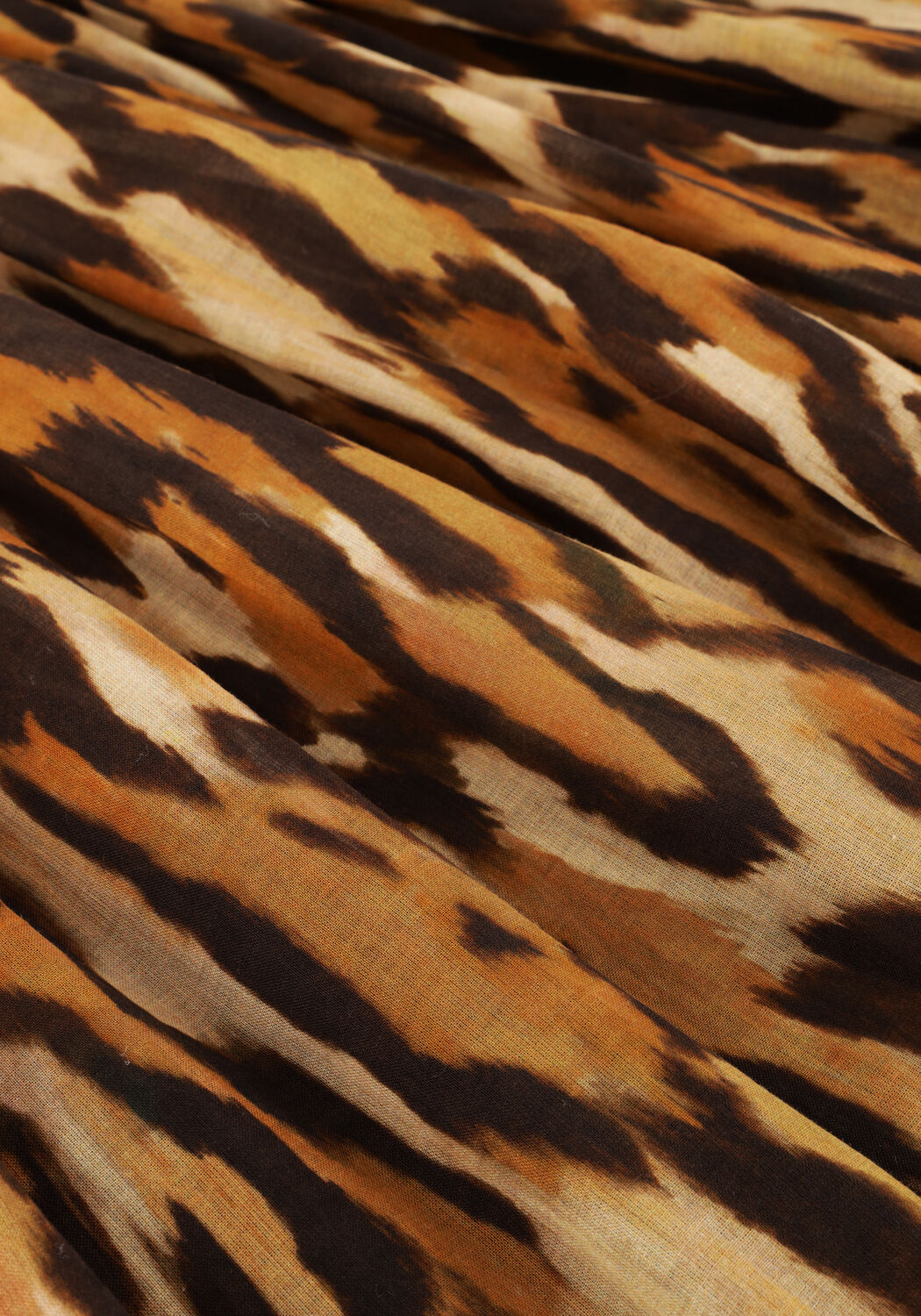 LOUIZON Jupe maxi PAISIBLE en marron - large