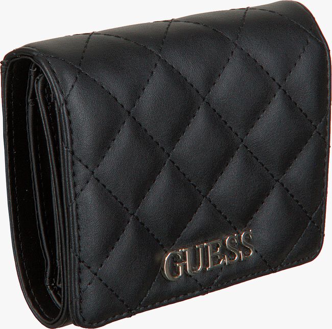 Zwarte GUESS Portemonnee ILLY SMALL TRIFOLD - large