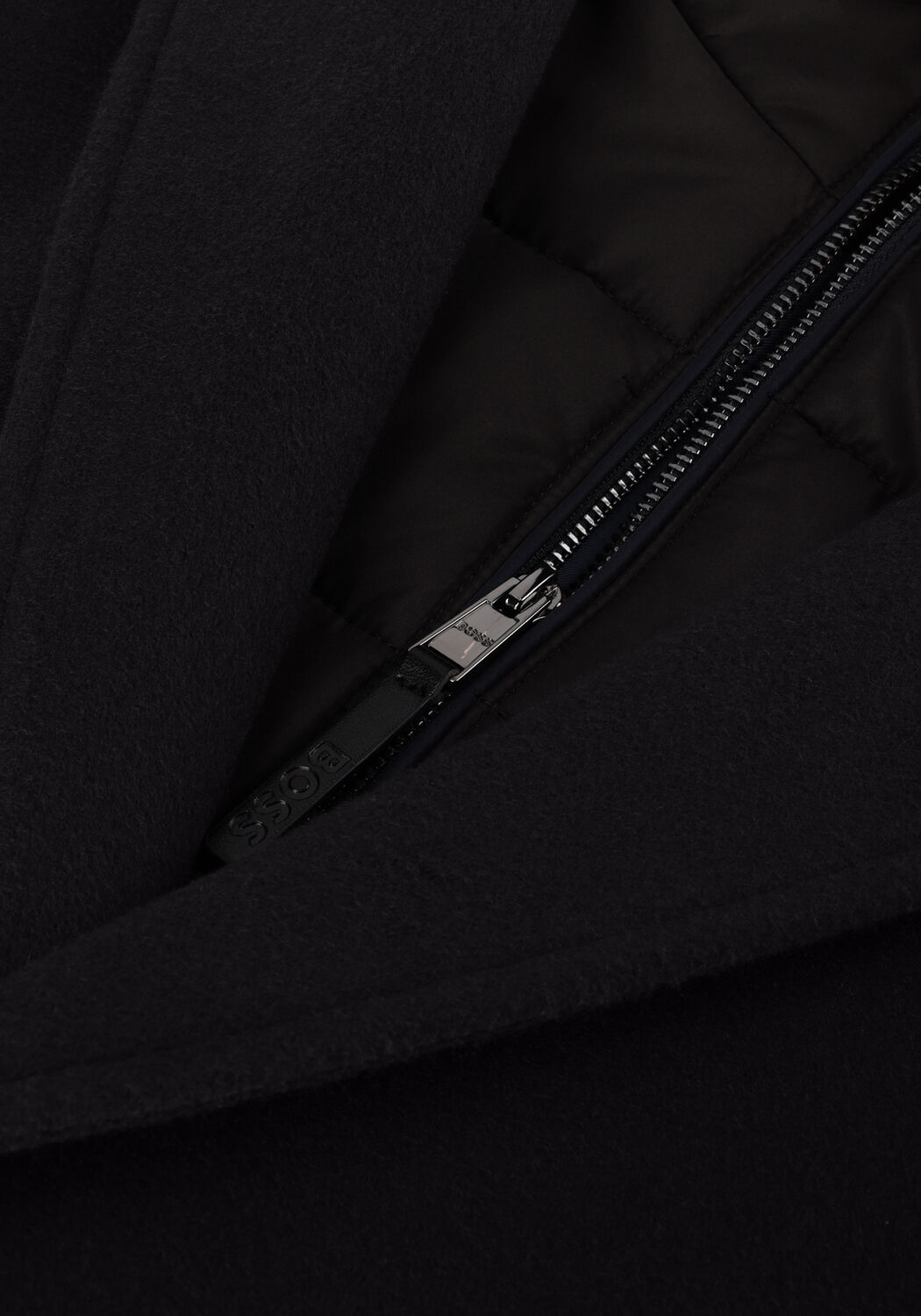 BOSS BLACK Manteau H-HYDE-BIB-234 Bleu fonc&eacute; - large