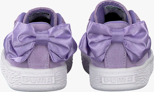 Paarse PUMA Lage sneakers SUEDE BOW AC PS/INF - large