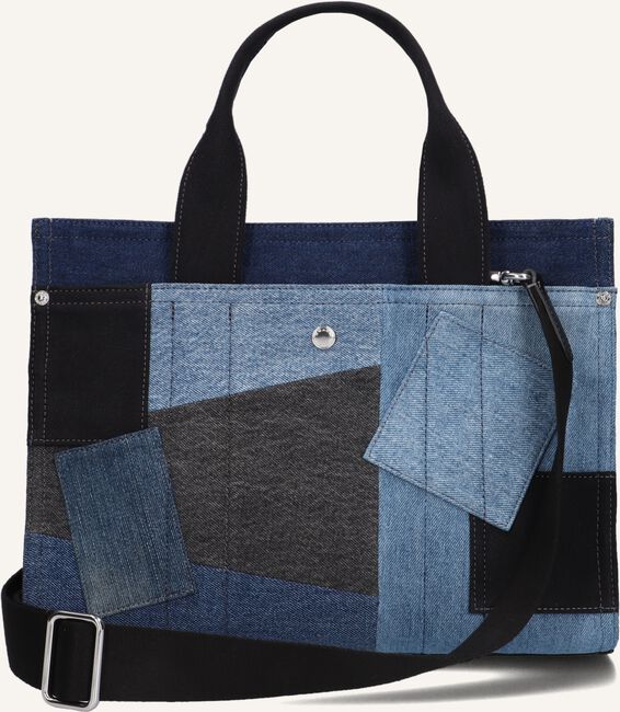 COACH PATCHWORK DENIM CARGO TOTE COACH PATCHWORK DENIM CARGO TOTE - large