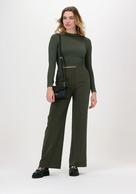 ANOTHER LABEL Haut RONJA TOP en vert - large