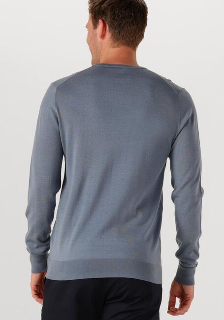PROFUOMO Pull PULLOVER CREWNECK MERINO en bleu - large