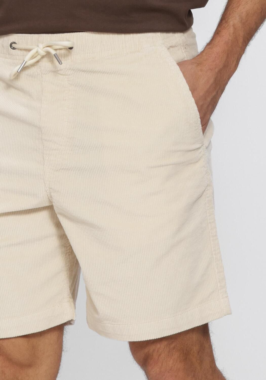 SELECTED MEN SLHREGULAR-JACE CORDUROY  SHORTS NOOS Pantalons en beige - large