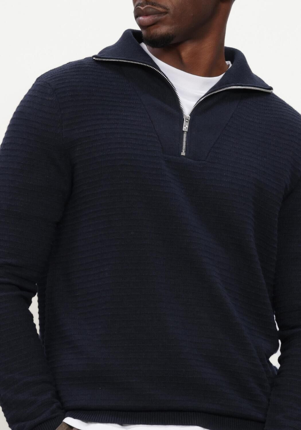 BLUE INDUSTRY Pull KNITWEAR Bleu fonc&eacute; - large
