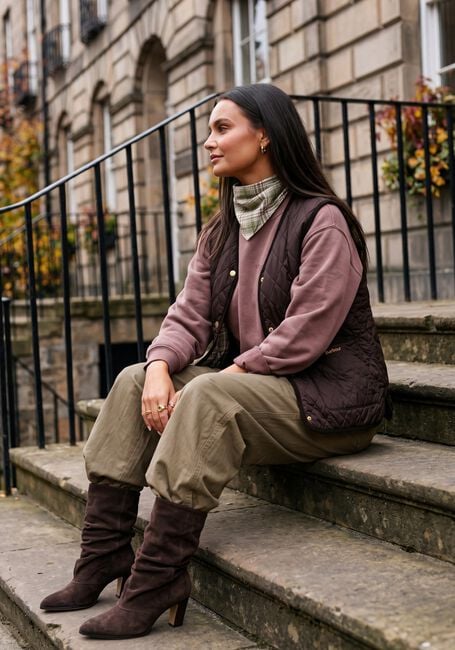 BARBOUR Veste sans manches REIMAGINED ICONS REVERSIBLE TARTAN QUILTED LINER en multicolore - large