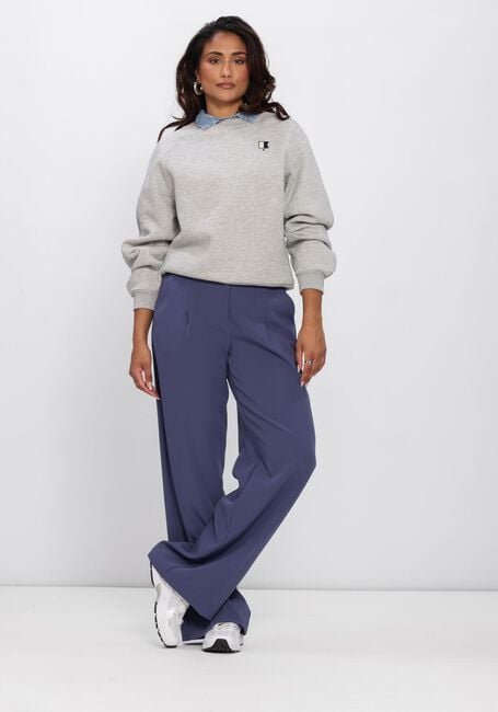 ANOTHER LABEL Chandail ALNIYA SAILOR SWEAT L/S en gris - large