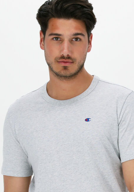 Grijze CHAMPION T-shirt CREWNECK T-SHIRT 216545 - large