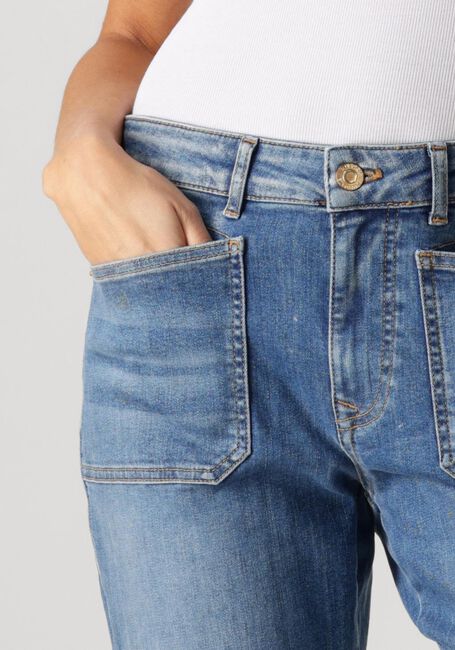 Lichtblauwe SUMMUM Jeans TAPERED JEANS SOFT - large