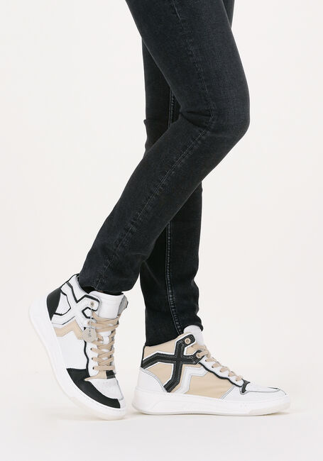 BRONX Baskets montantes OLD-COSMO 47406 en blanc - large