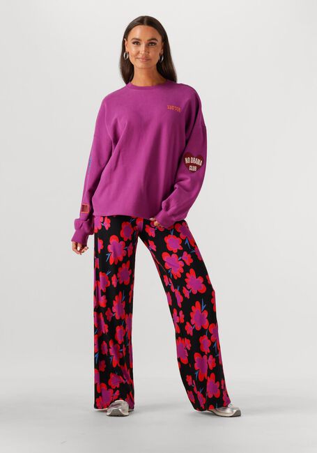 HARPER & YVE Chandail PATCH-SW en violet - large