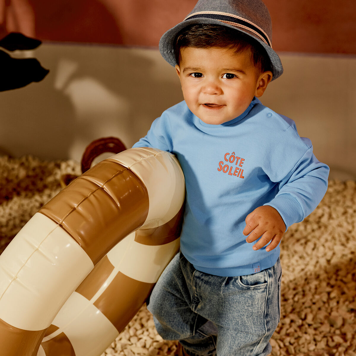 Z8 Chandail GIES Bleu clair - large